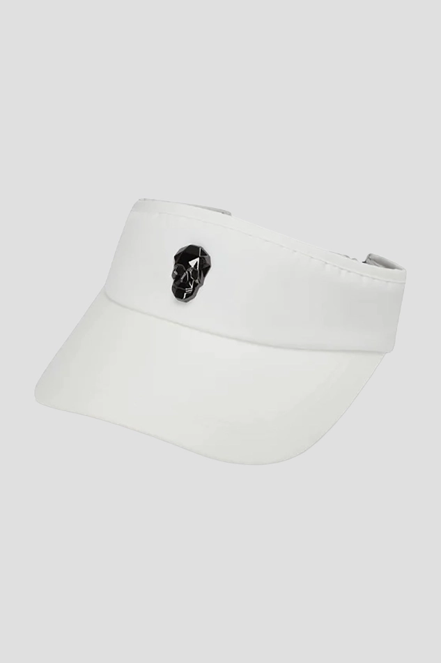 AMAZINGCRE WOMAN WIDE VISOR-WHITE