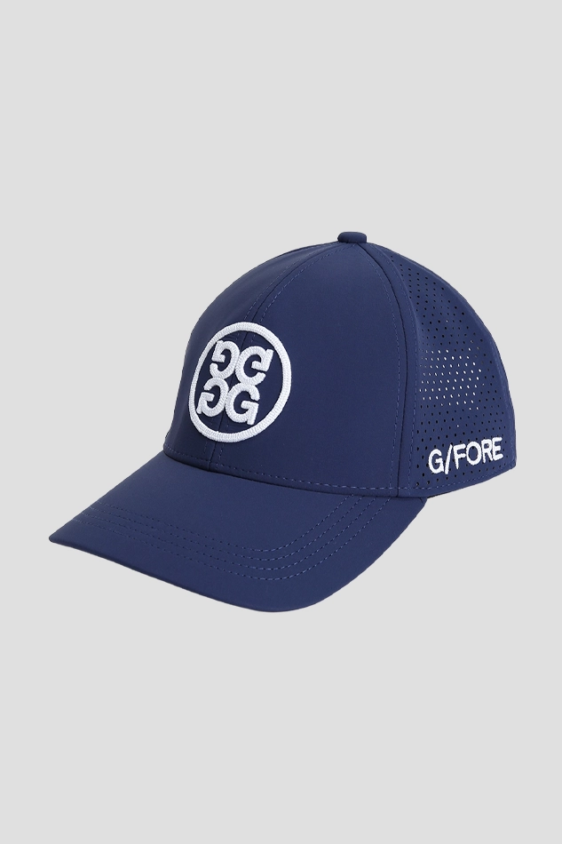 GFORE HOLLO BASEBALL CAP-BLUE