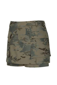 WOMEN AIR CIRCUIT CAMO CARGO CULOTTE-BEIGE