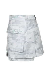 WOMEN AIR CIRCUIT CAMO CARGO CULOTTE-LIGHTGRAY