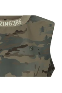 WOMEN AIR CIRCUIT CAMO SLEEVELESS T SHIRT-BEIGE