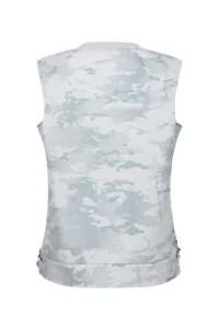 WOMEN AIR CIRCUIT CAMO SLEEVELESS T SHIRT-LIGHTGRAY