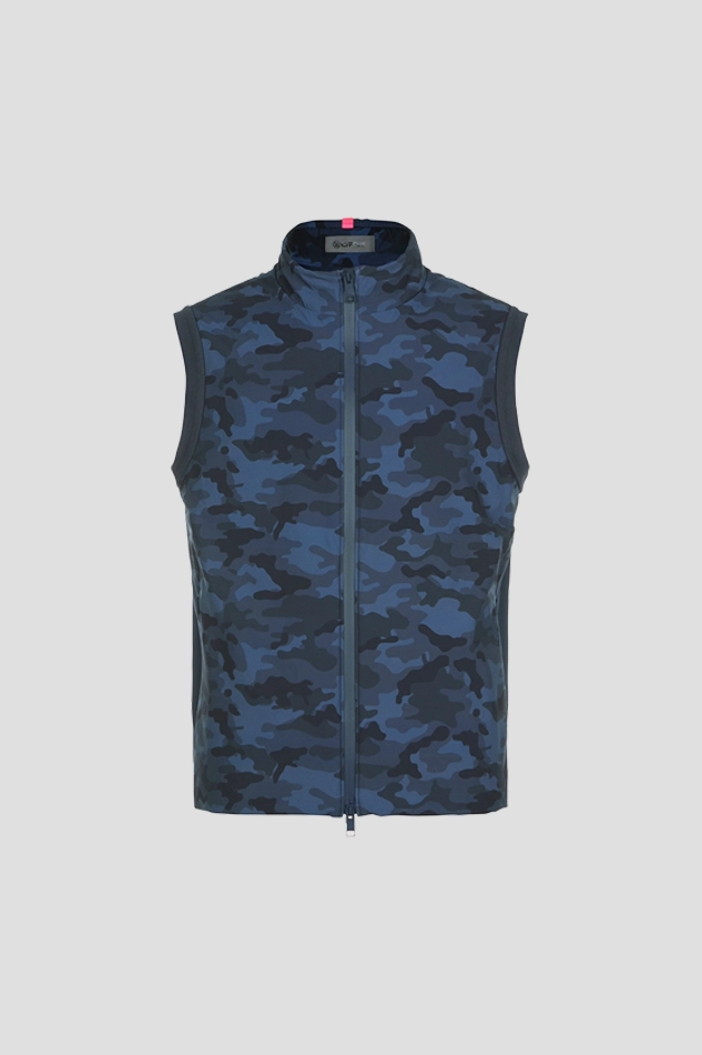 THE MAVERICK HYBRID VEST MEN-NAVY