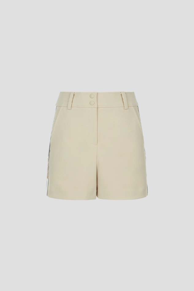 A LINE SHORT WOMEN-BEIGE