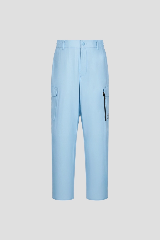 COLOURED RAIN PANTS MEN-BLUE