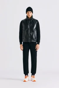 BOUCLE JOGGER PANTS MEN-BLACK