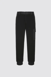 BOUCLE JOGGER PANTS MEN-BLACK