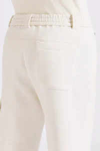 BOUCLE JOGGER PANTS MEN-LVORY