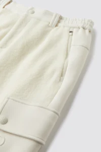 BOUCLE JOGGER PANTS MEN-LVORY