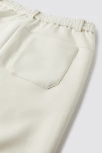 BOUCLE JOGGER PANTS MEN-LVORY