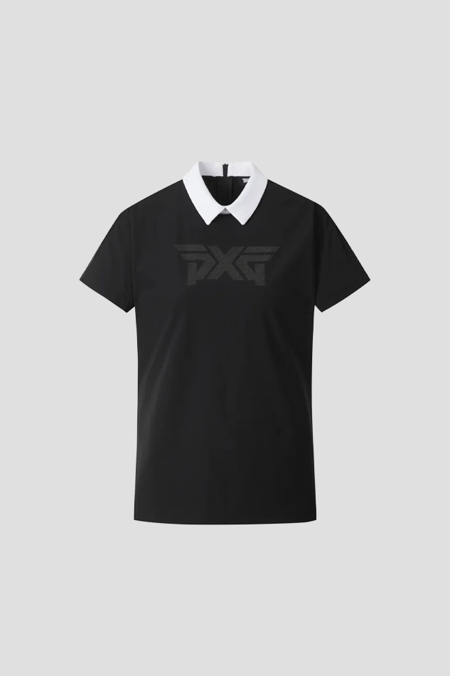 WOMEN SUMMER PERFORMANCE SHORT SLEEVE-BLACK