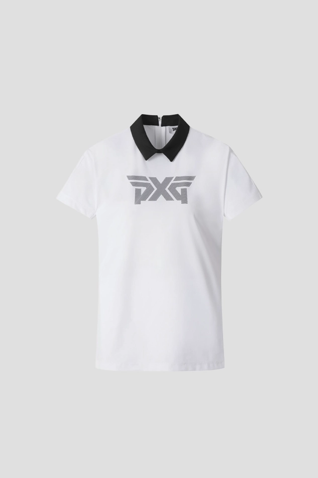 WOMEN SUMMER PERFORMANCE SHORT SLEEVE-WHITE