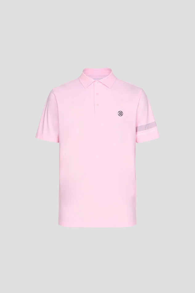 G HIGH TECH POLO MEN-PINK