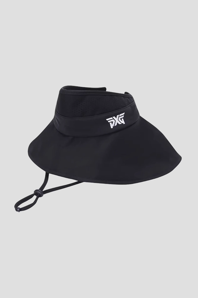 WOMENS WIDE BRIMMED SUN HAT-BLACK