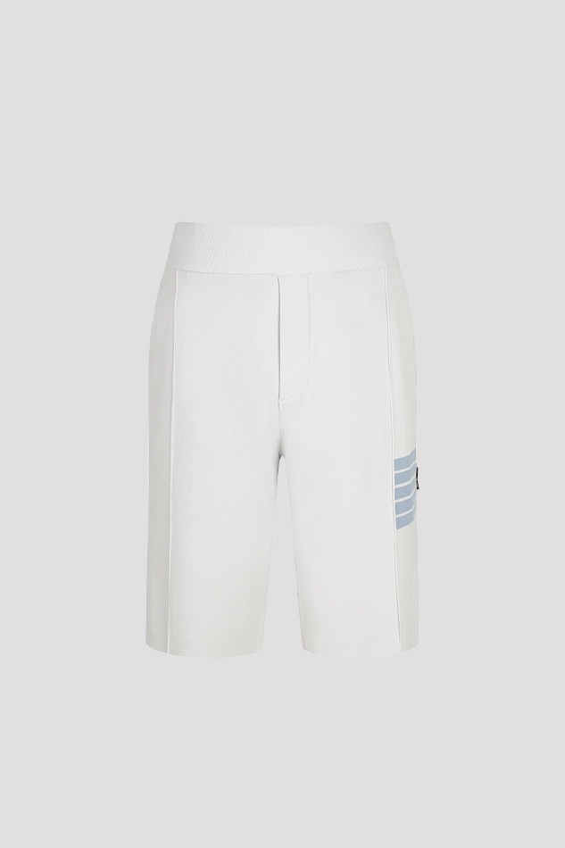 MEN GHOST SWEATER SHORT PANTS-GRAY