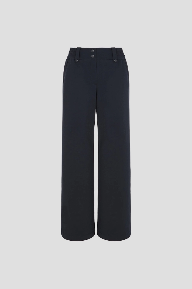 WIDE LEG PANT WOMEN-BLACK