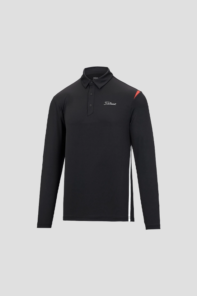 PERFORMANCE POLO SHIRTS-BLACK