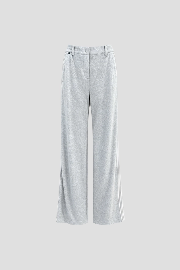 WOMEN GEN X JERSEY TRACK PANTS-GRAY