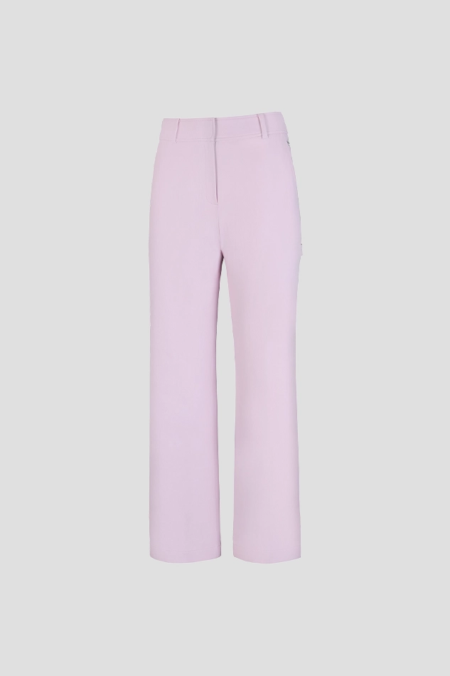 WIDE STRAIGHT PANTS W-PINK