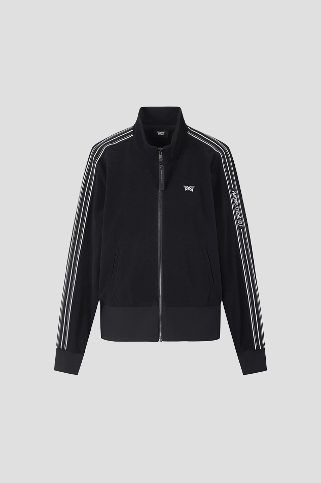 WOMEN GEN X TRACK ZIP UP-BLACK