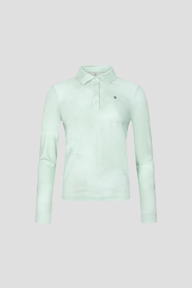 WOMEN AI1 TYPO SMOG ACCORDIO TSHIRT-GREEN