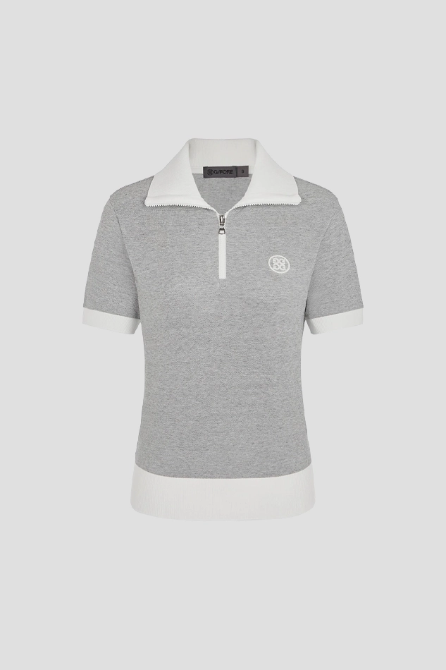 COLLECTION PIQUE POLO WOMEN 26S-GRAY