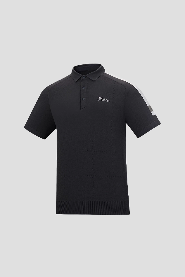 COLOUR POINT KNIT 26S-BLACK