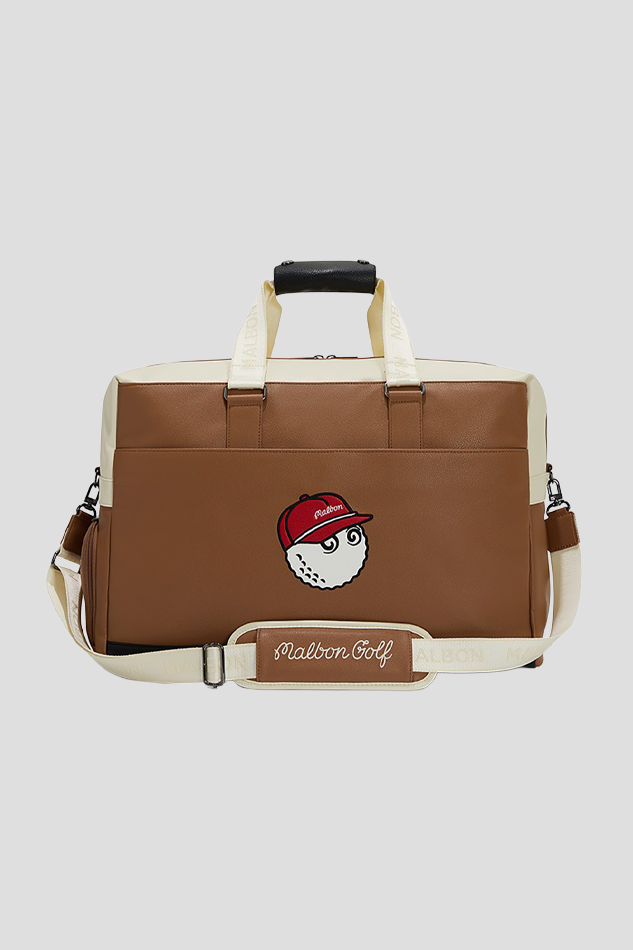 NEW BASIC PERFORMANCE BOSTON BAG-BROWN