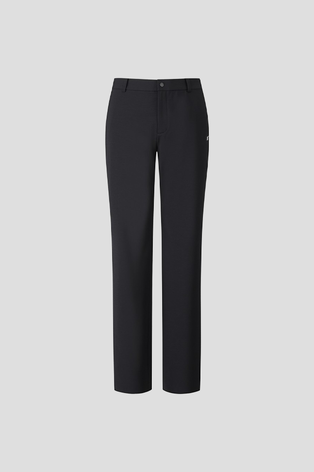 MEN ESSENTIAL STANDARD FIT PANTS 26S-BLACK