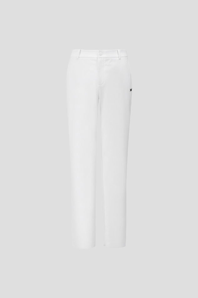 MEN ESSENTIAL STANDARD FIT PANTS 26S-WHITE