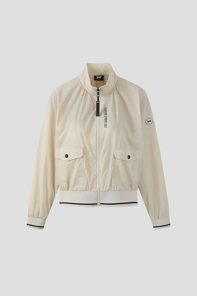 WOMEN PERFORMANCE WOVEN JACKET 26S-KHAKI