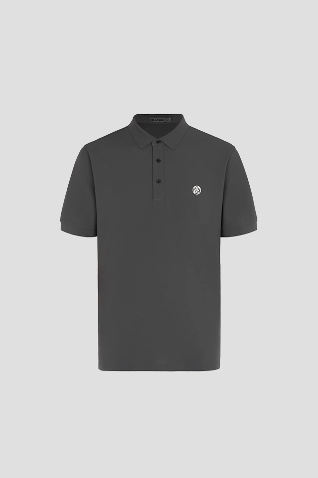 CIRCLE Gs PIQUE POLO MEN 26S-GRAY