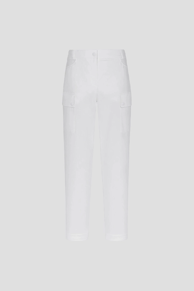 SUMMER JOGGER PANT WOMEN 26S-WHITE