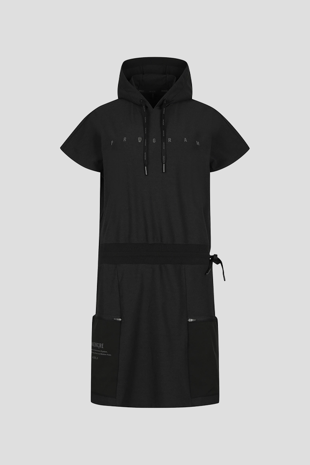 26WOMEN PROGRAM TECH JERSEY DRESS-BLACK