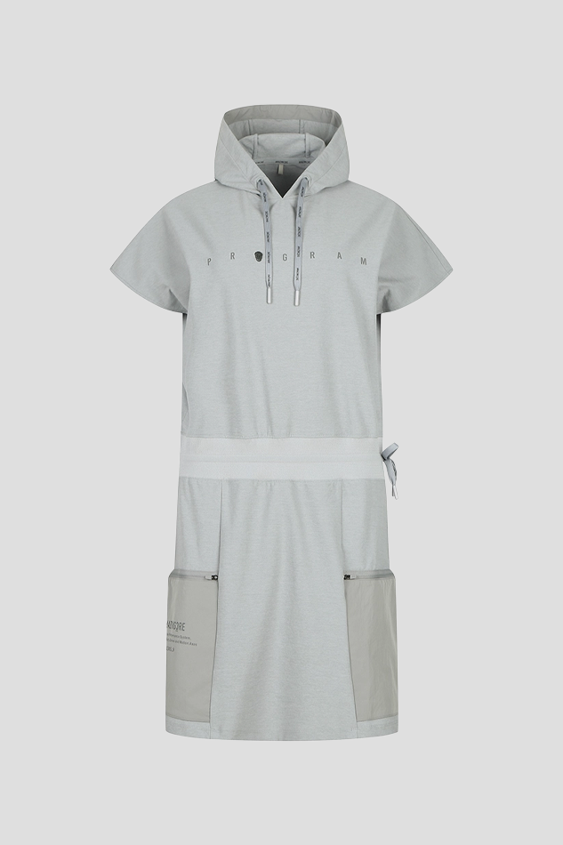 26WOMEN PROGRAM TECH JERSEY DRESS-GRAY