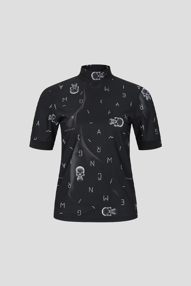 26WOMEN AI1 TYPO ALEX ACCORDIO TSHIRT-BLACK