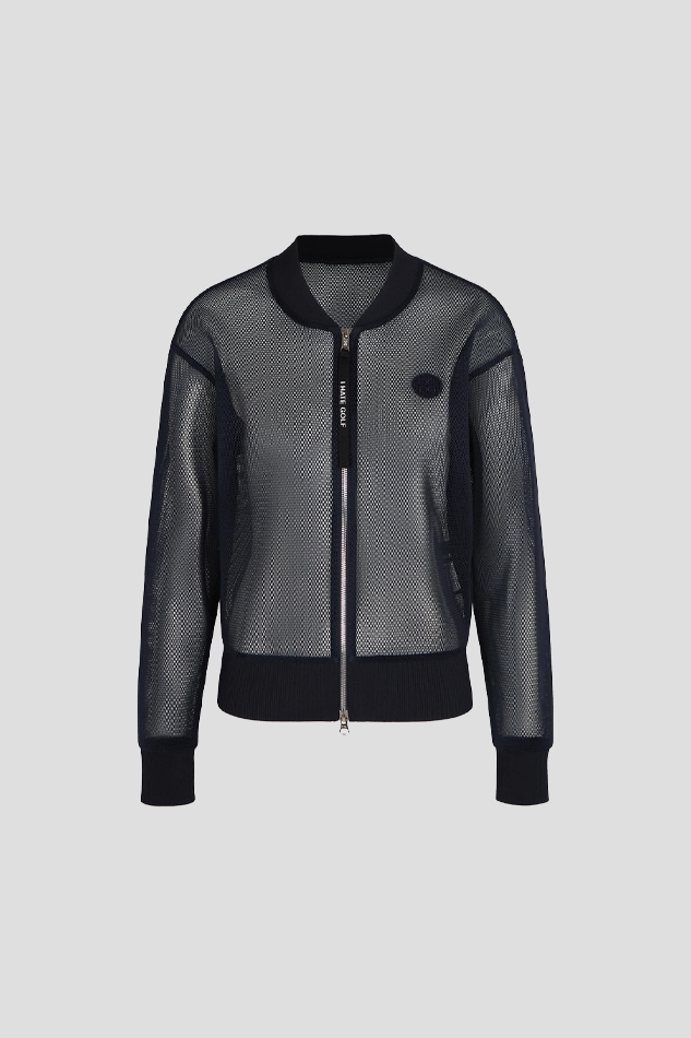 26MESH FULL ZIP JACKET WOMEN-NAVY