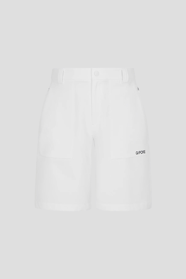 26STRETCH TECH SHORT MEN-WHITE