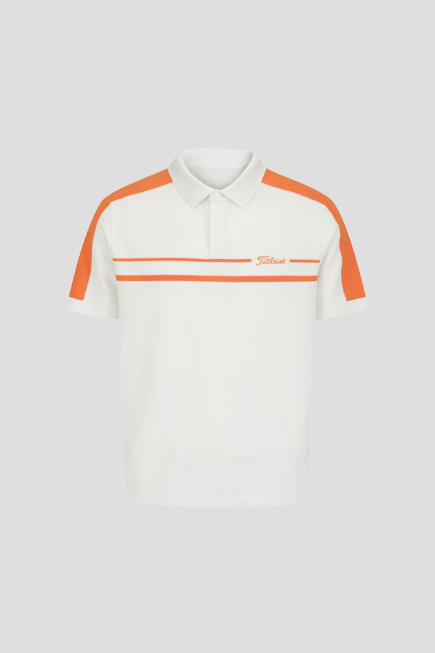 26SPOT COOL POLO KNIT-IVORY