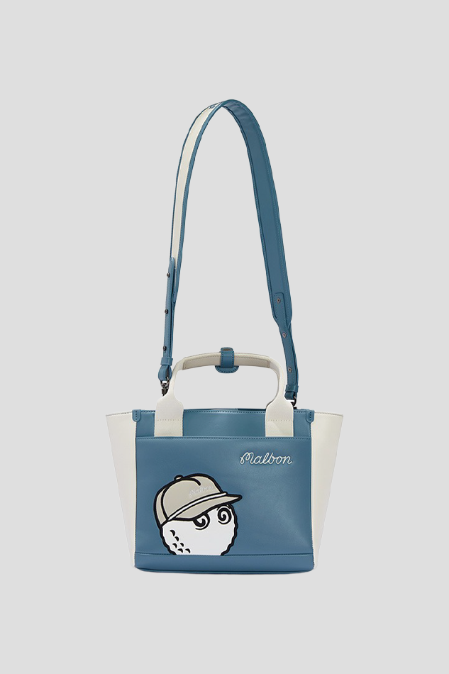 26CLUBHOUSE SIGNATURE TOTE BAG-BLUE