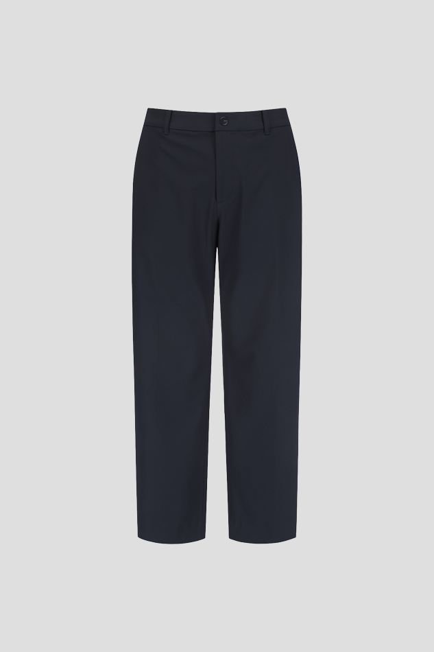 26SUMMER PIN TUCK PANTS-NAVY