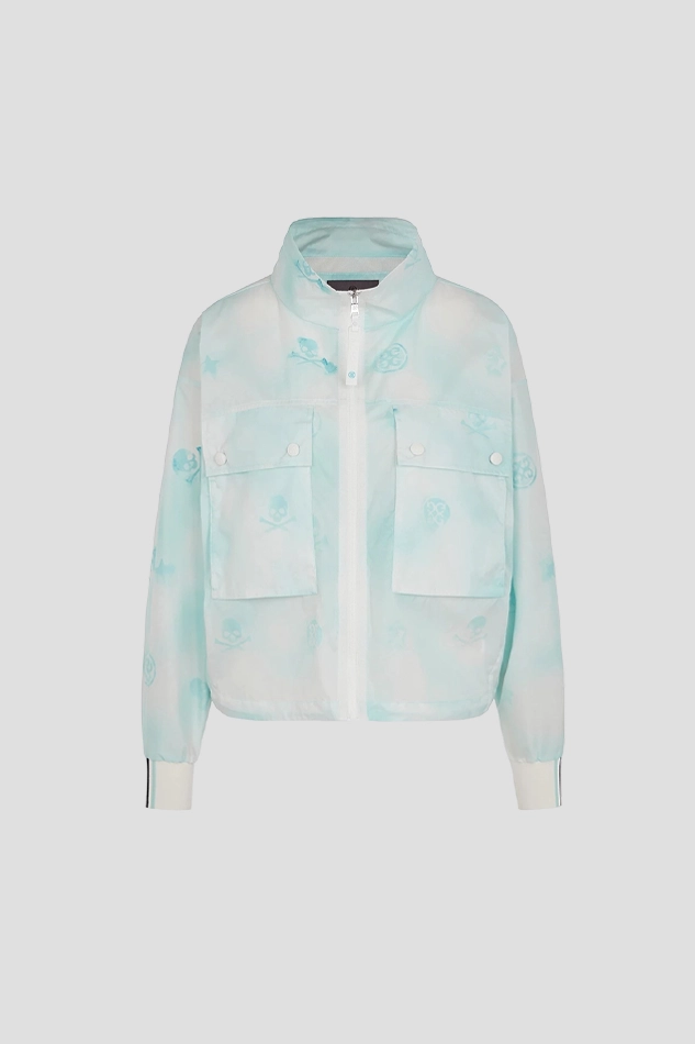 26S POCKET WINDBREAKER WOMEN-LIGHTBLUE