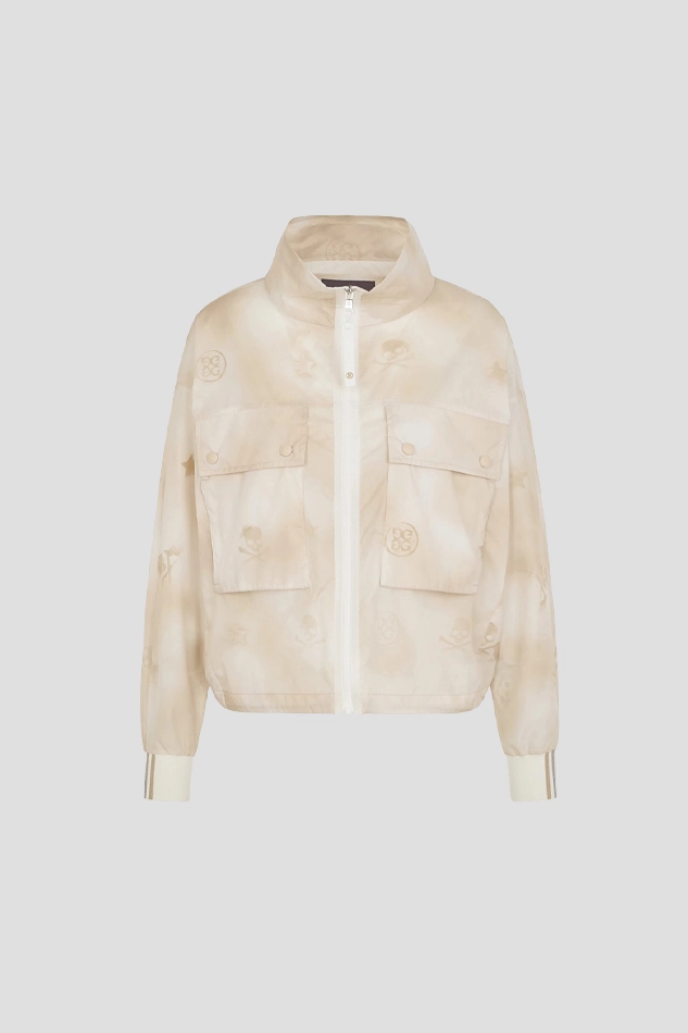 26S POCKET WINDBREAKER WOMEN-BEIGE