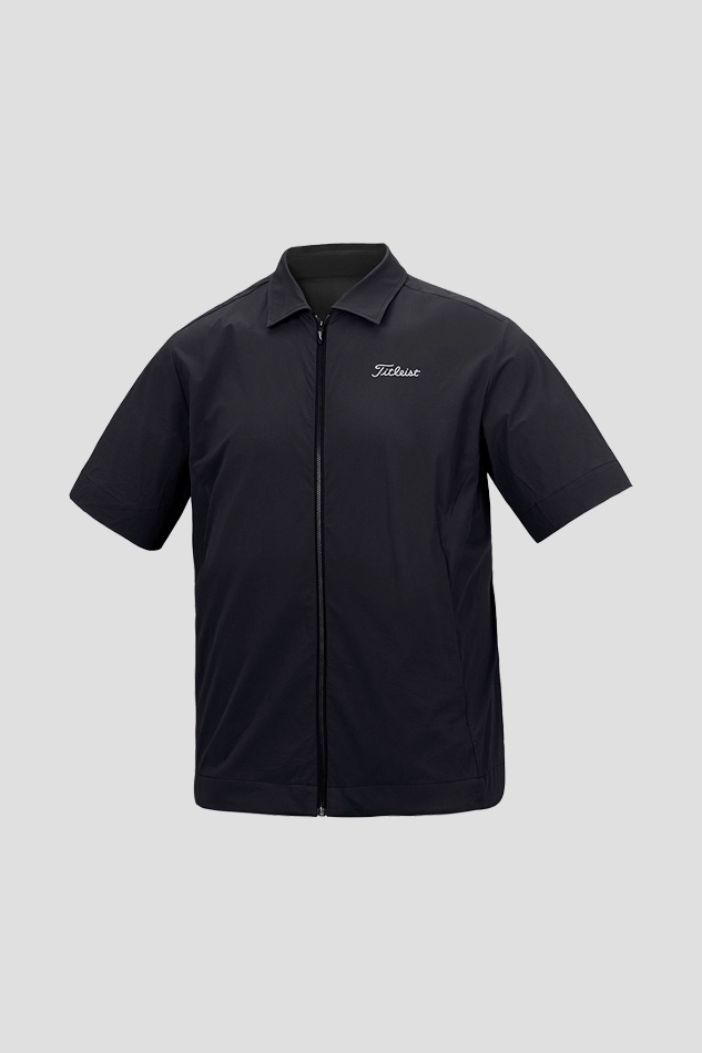 26S LIGHTWEIGHT HALF JACKET-BLACK