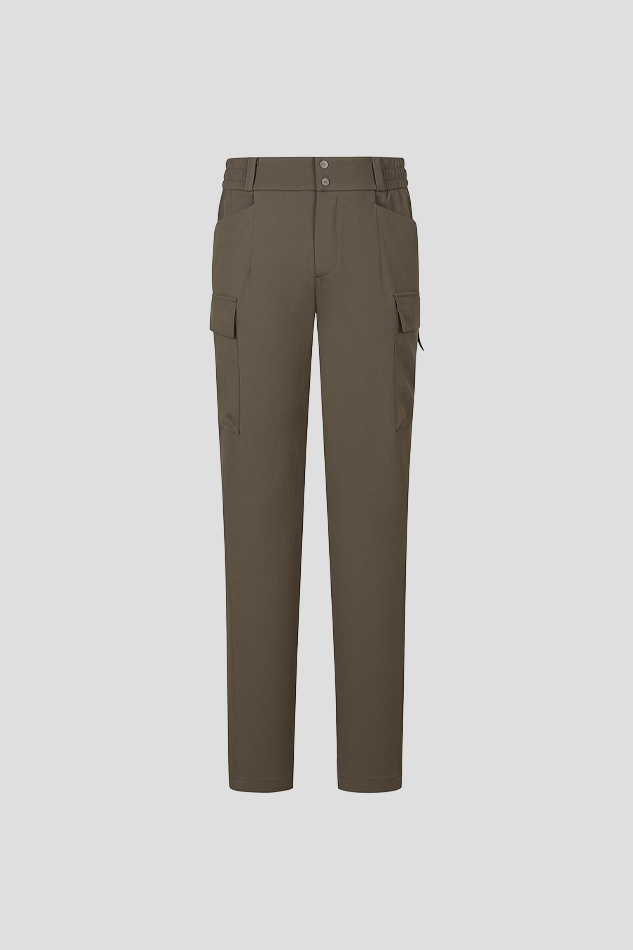 26S MEN GE2 NATURAL TECH COMFORT CARGO PANTS-COFFEE