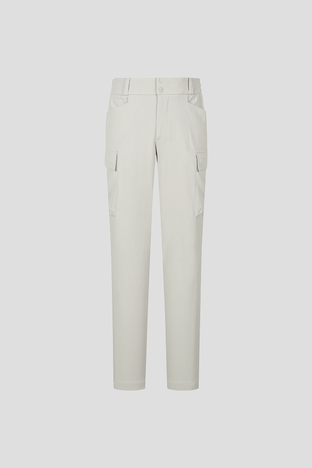 26S MEN GE2 NATURAL TECH COMFORT CARGO PANTS-LIGHTGRAY