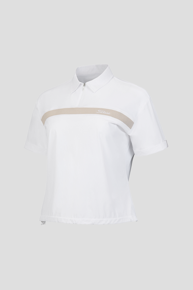26S WOVEN SS ROUND SHIRTS W-WHITE