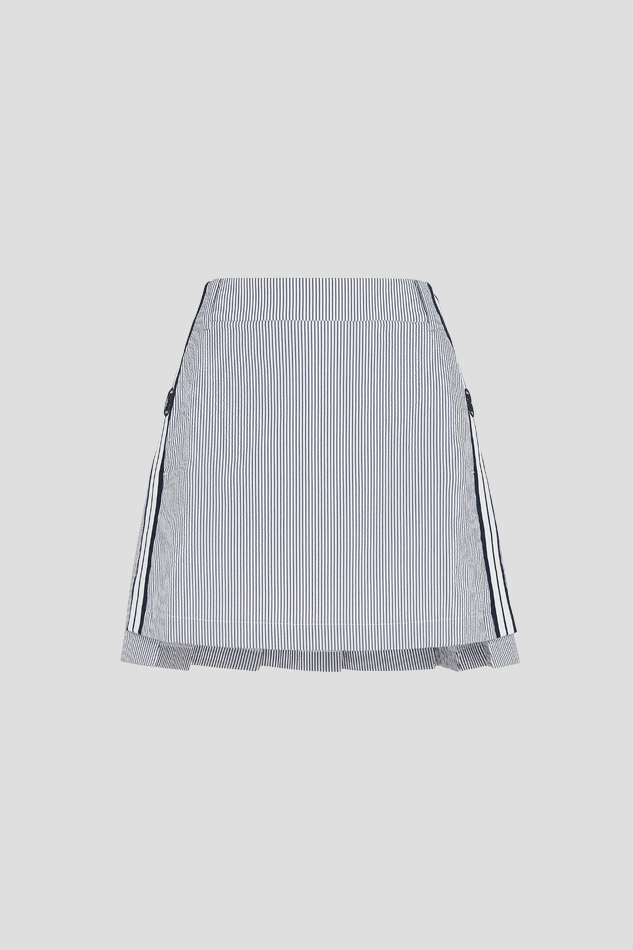 26SEERSUCKER SKORT WOMEN-STRIPE