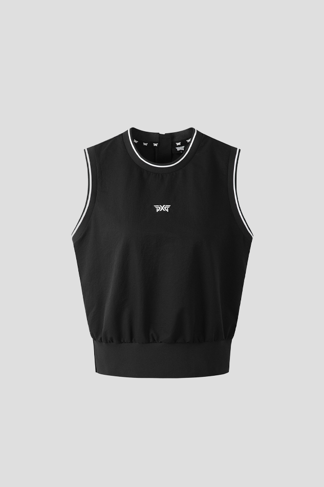 26WOMEN AIRHOLE SLEEVELESS-BLACK