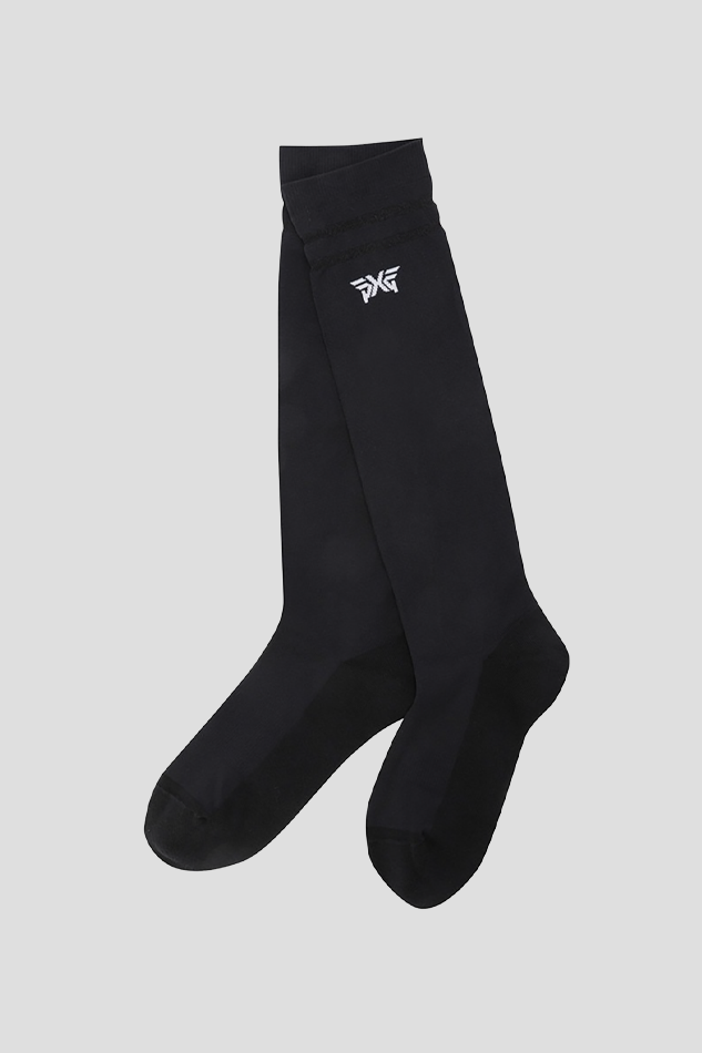 26WOMEN COOLING KNEE SOCKS-BLACK
